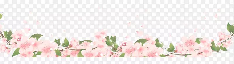 春天美丽粉色桃花