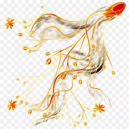 橙花朵