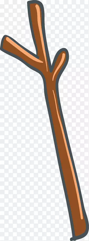 小清新棕色树枝