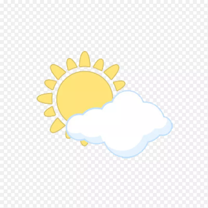 太阳与白云