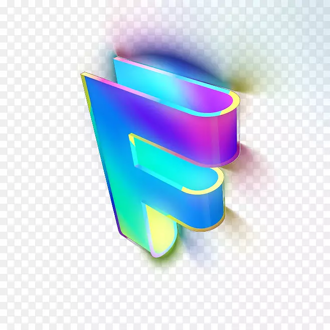 发光的字母