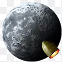 月球火箭图标