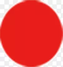 水墨画红色圆点