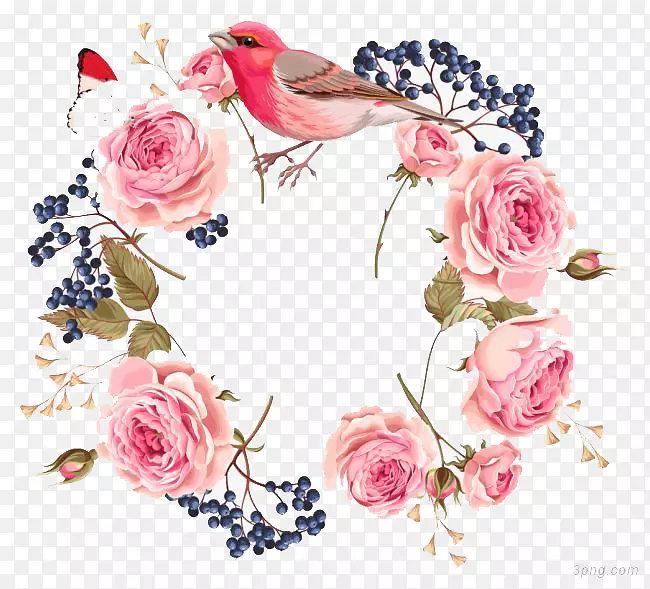 粉色鲜花