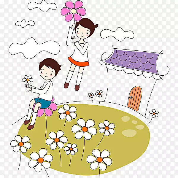 两个小孩子