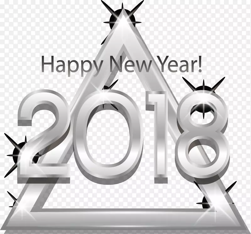 银色三角新年