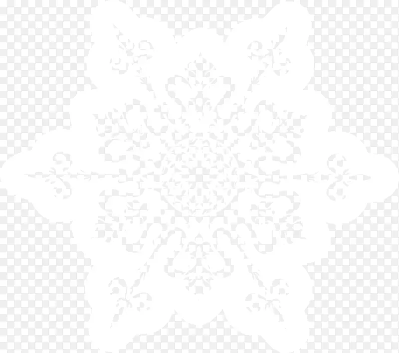 白色冬日漂浮雪花