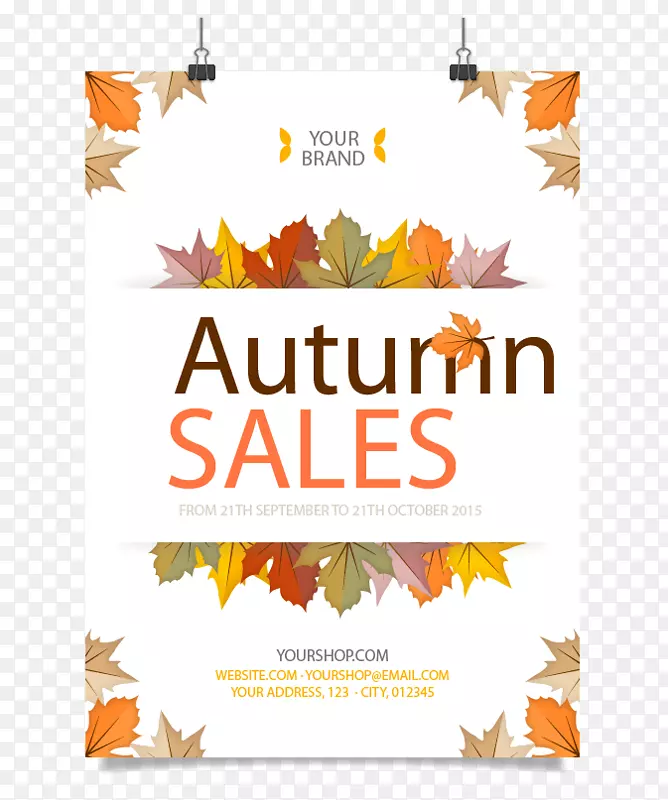 autumn sales