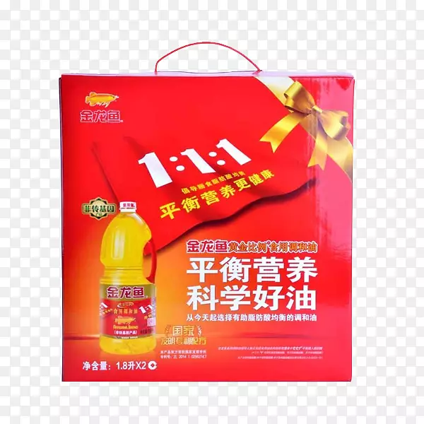 一箱金龙鱼调和油