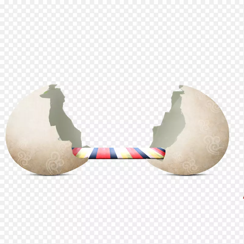 蛋壳 破碎的蛋壳 装饰图案