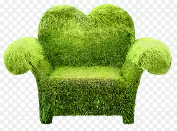 创意绿色椅子