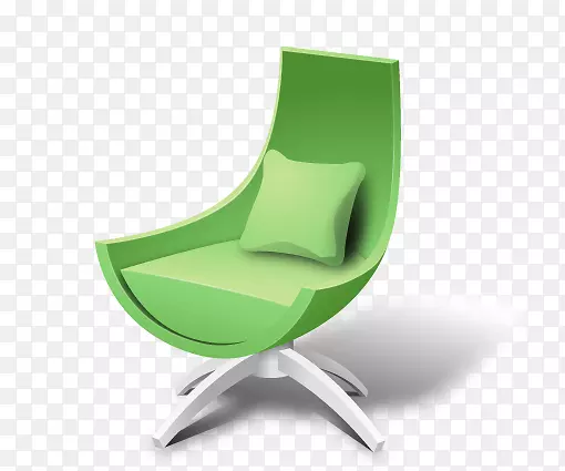 绿色的椅子
