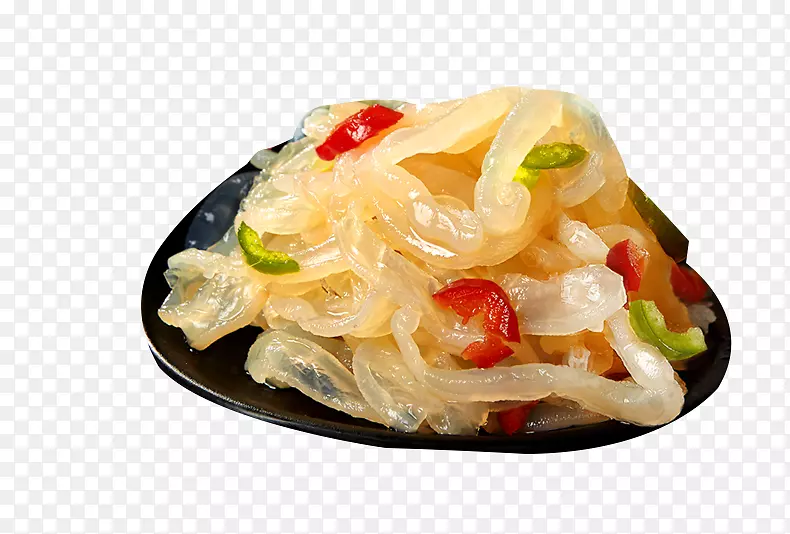 大片海蜇海鲜素材