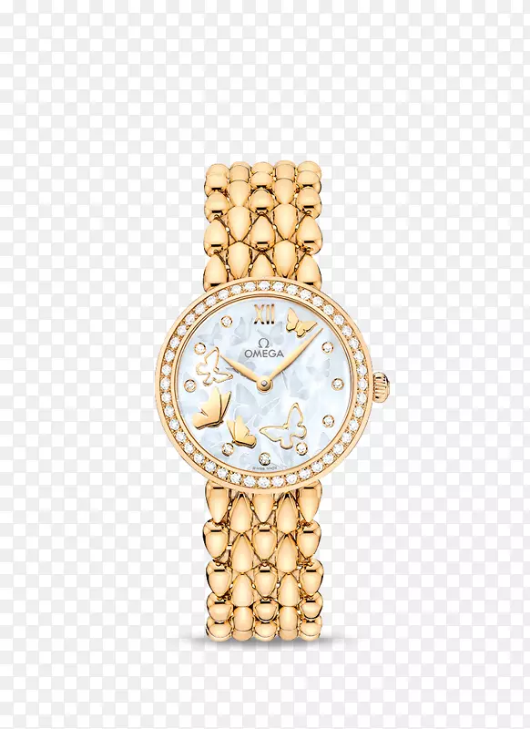 欧米茄金色女表腕表手表