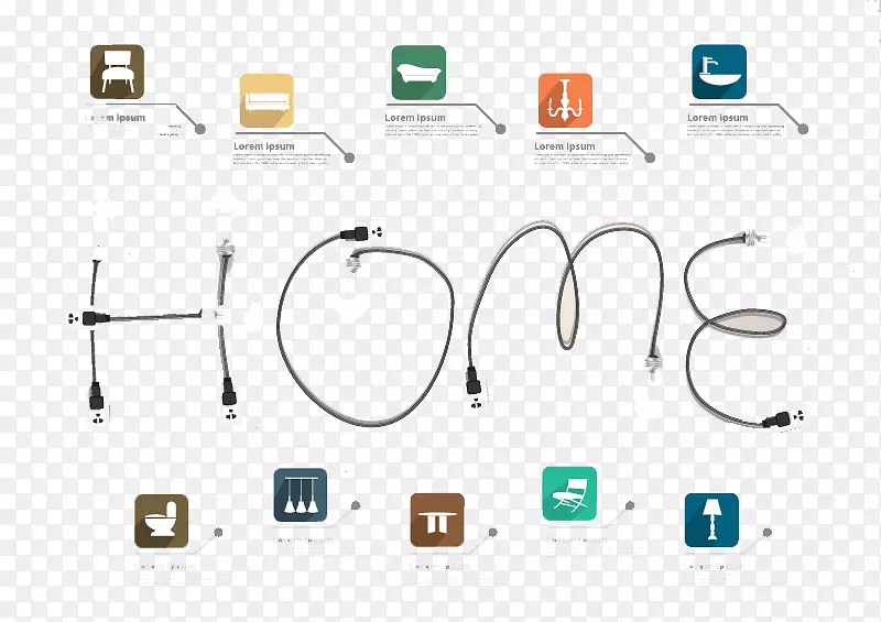 创意灯泡home字背景矢量素材PNG图片素材下载_图片编号ybbbdmby-免抠素材网