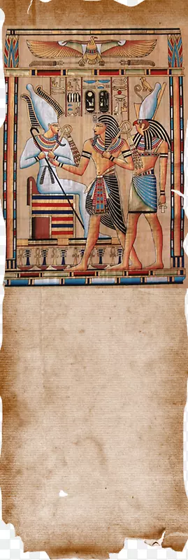 埃及古画素材免抠图片