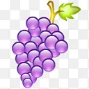 葡萄水果美味的水果