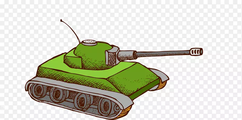 绿色坦克