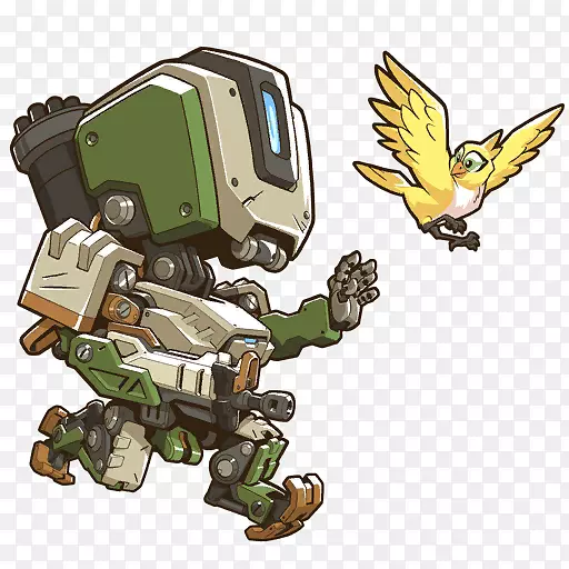 机器人和小鸟