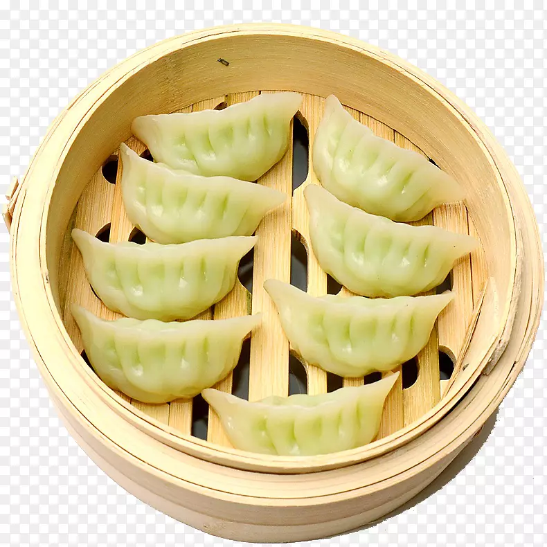 绿色菠菜锅贴煎饺