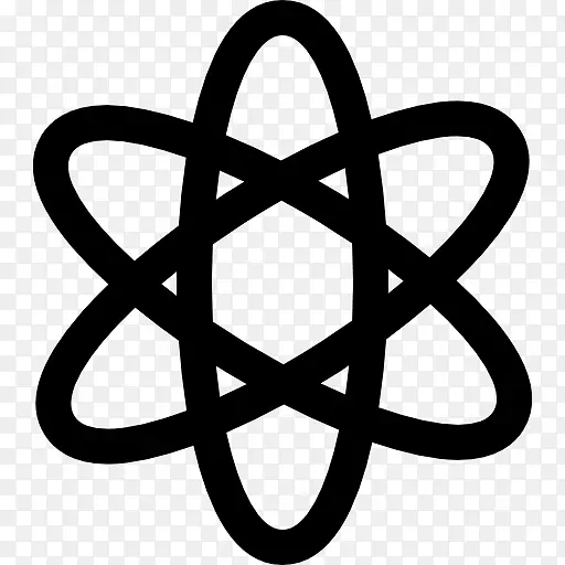 原子符号的轮廓图标