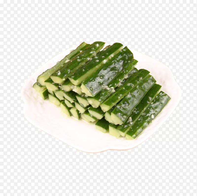 产品实物黄瓜条蒜泥黄瓜