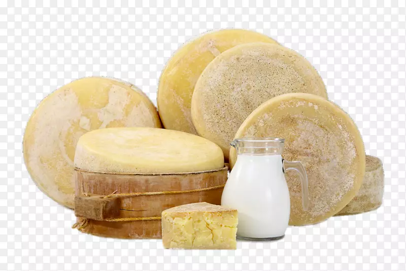 木桶上的大块奶酪