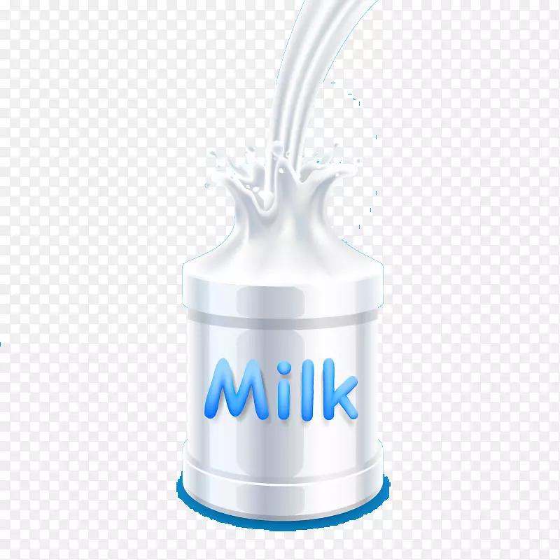 液态桶状牛奶背景矢量素材