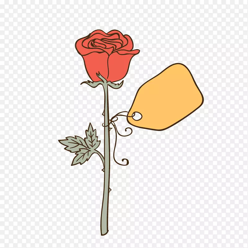 一只玫瑰花