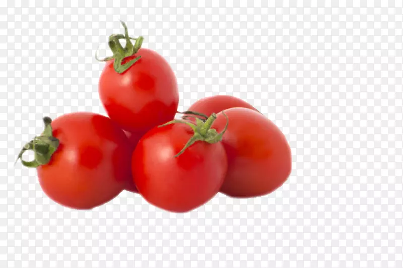 实物新鲜红色带藤樱桃番茄