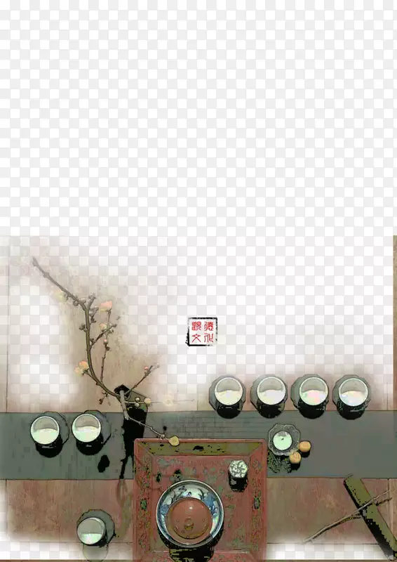 中国风宣传册装饰