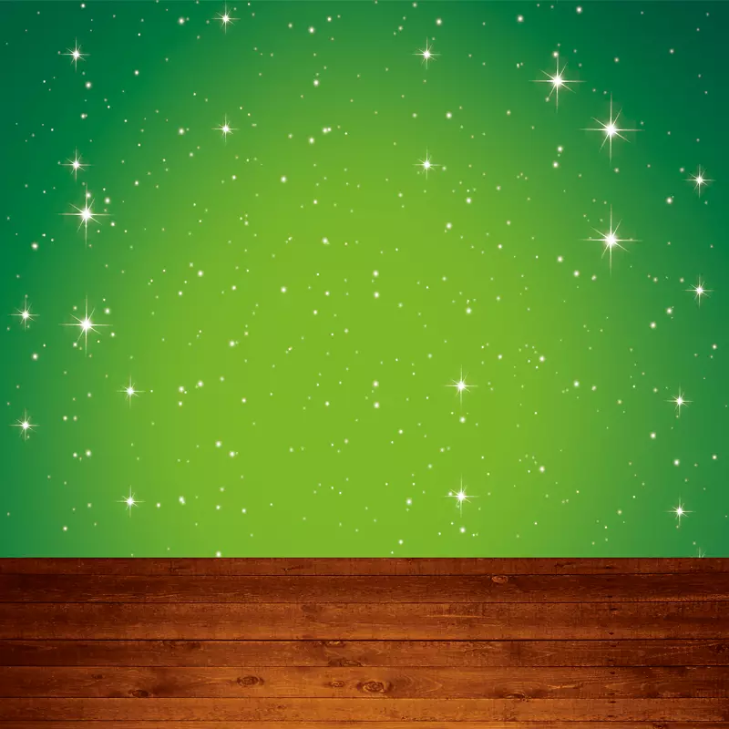 绿色星光背景素材