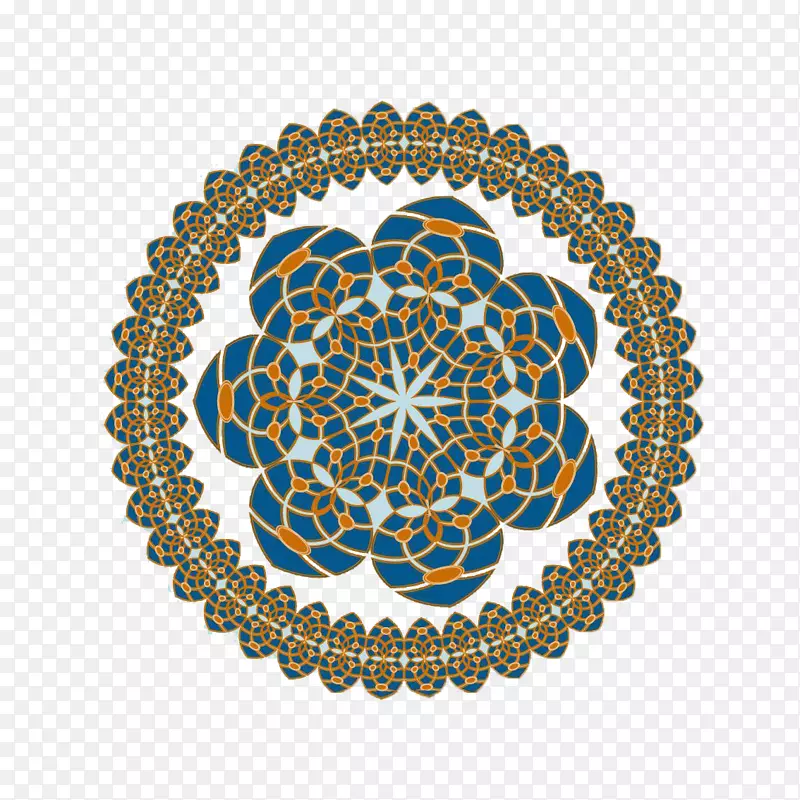 伊斯兰风格的图案和花纹