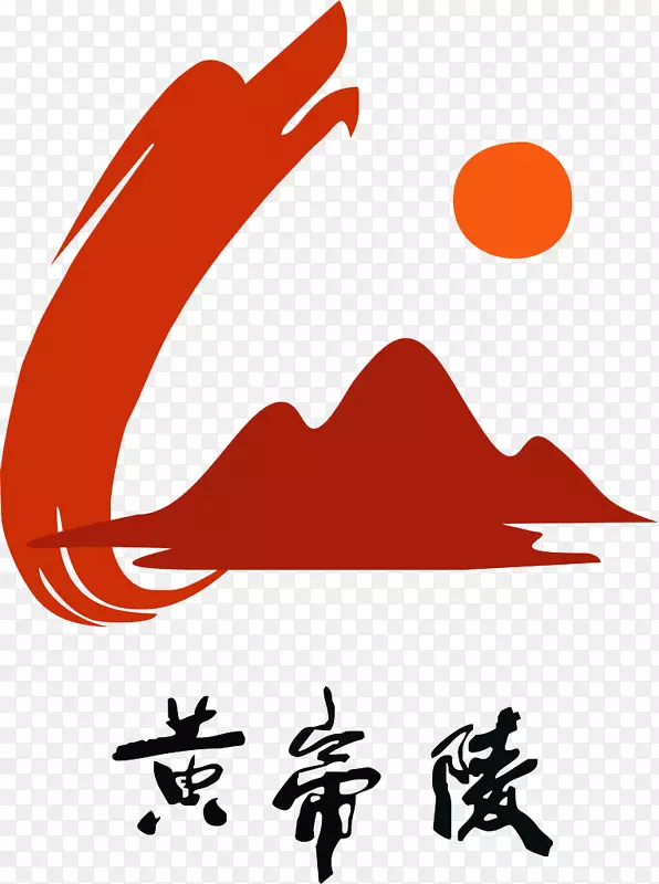 红色帝王陵logo