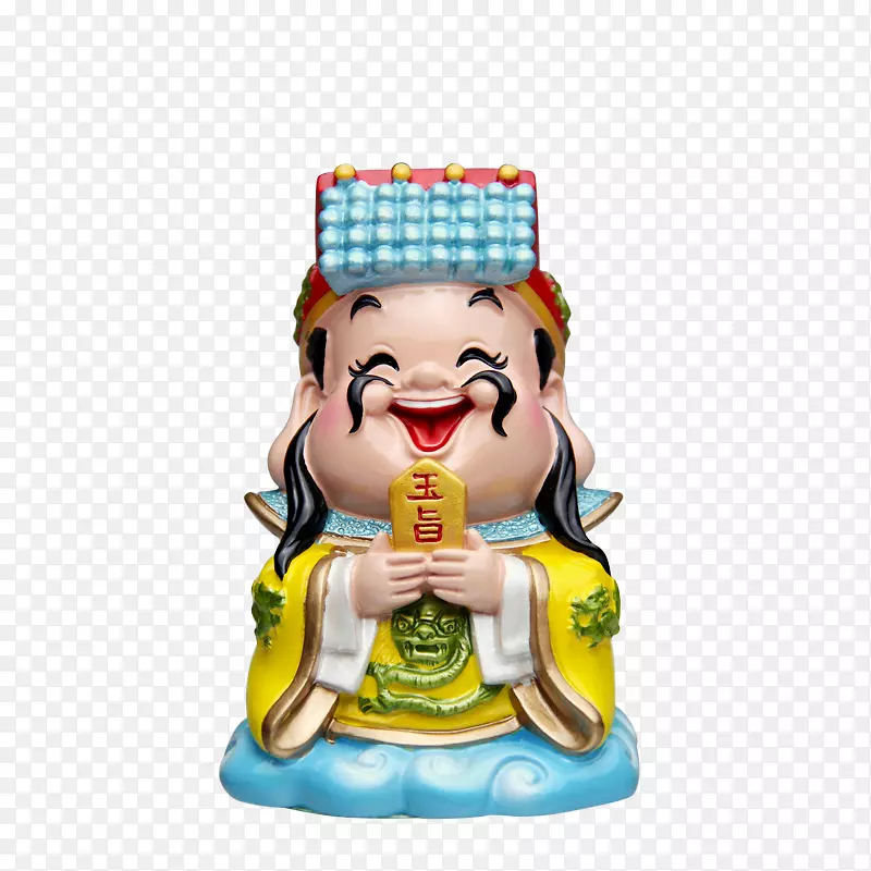 q版玉皇大帝摆件摆设