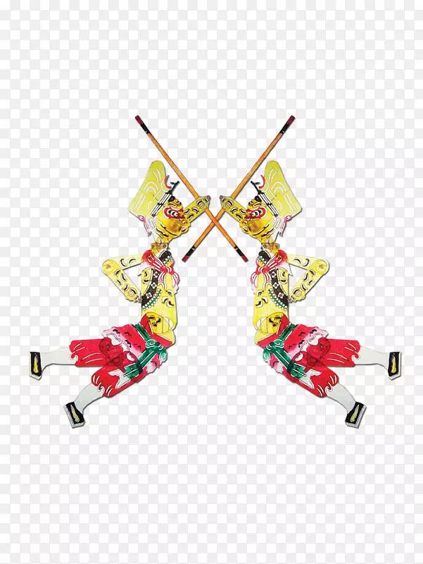 传统齐天大圣皮影