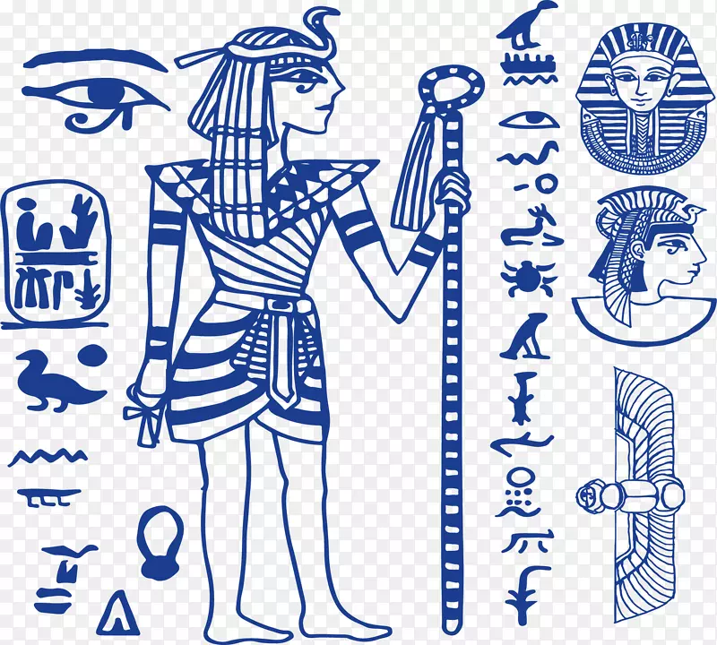 古埃及笔画文明