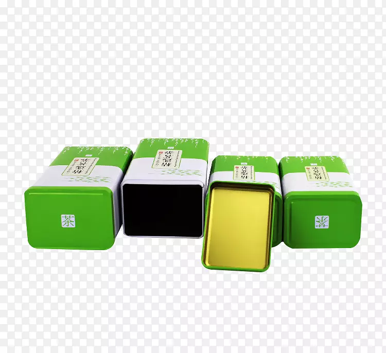 绿色茶叶罐茶叶盒