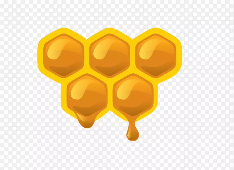 金色蜂蜜浆