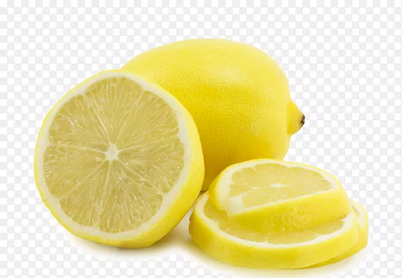柠檬切半食物