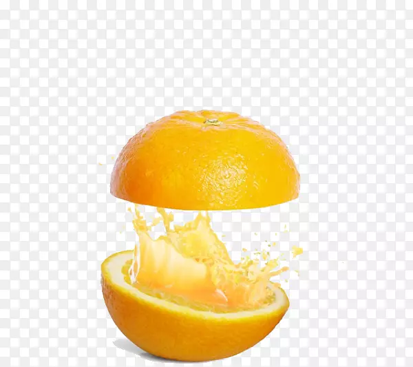 创意的橙汁