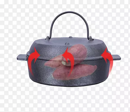 专用烤红薯铸铁锅