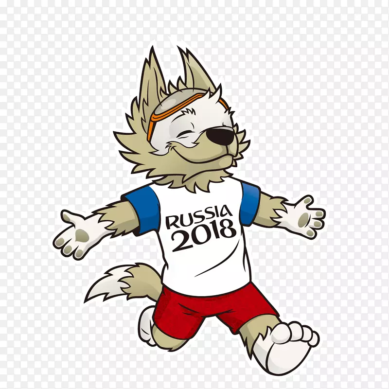 扎比瓦卡2018俄罗斯世界杯吉祥物