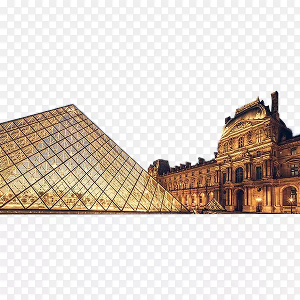 卢浮宫金字塔免扣元素