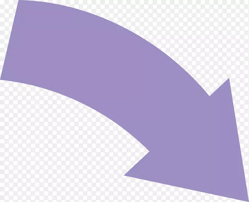 多彩创意紫色箭头矢量素材