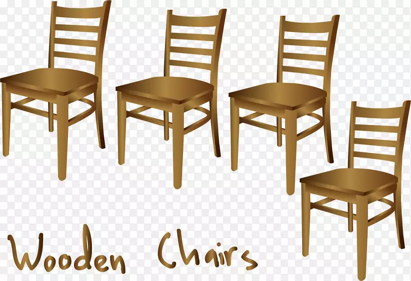 椅子矢量素材