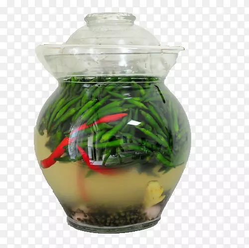 泡菜坛子泡菜玻璃缸PNG图片