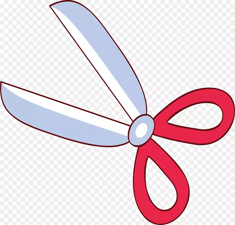 剪刀png矢量素材