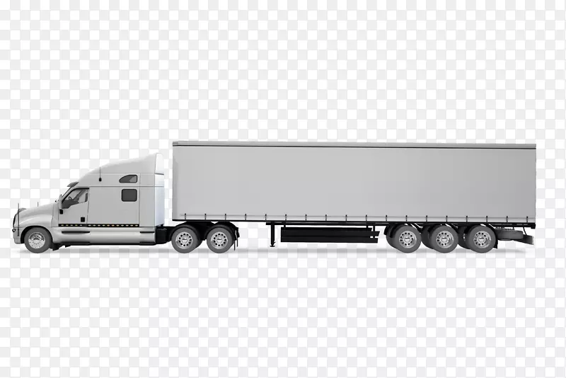 平面设计大型卡车样机PSD分层