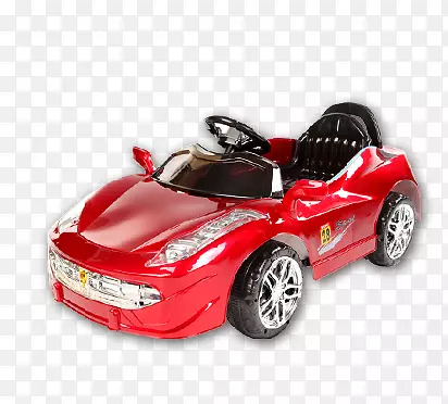 红色玩具汽车